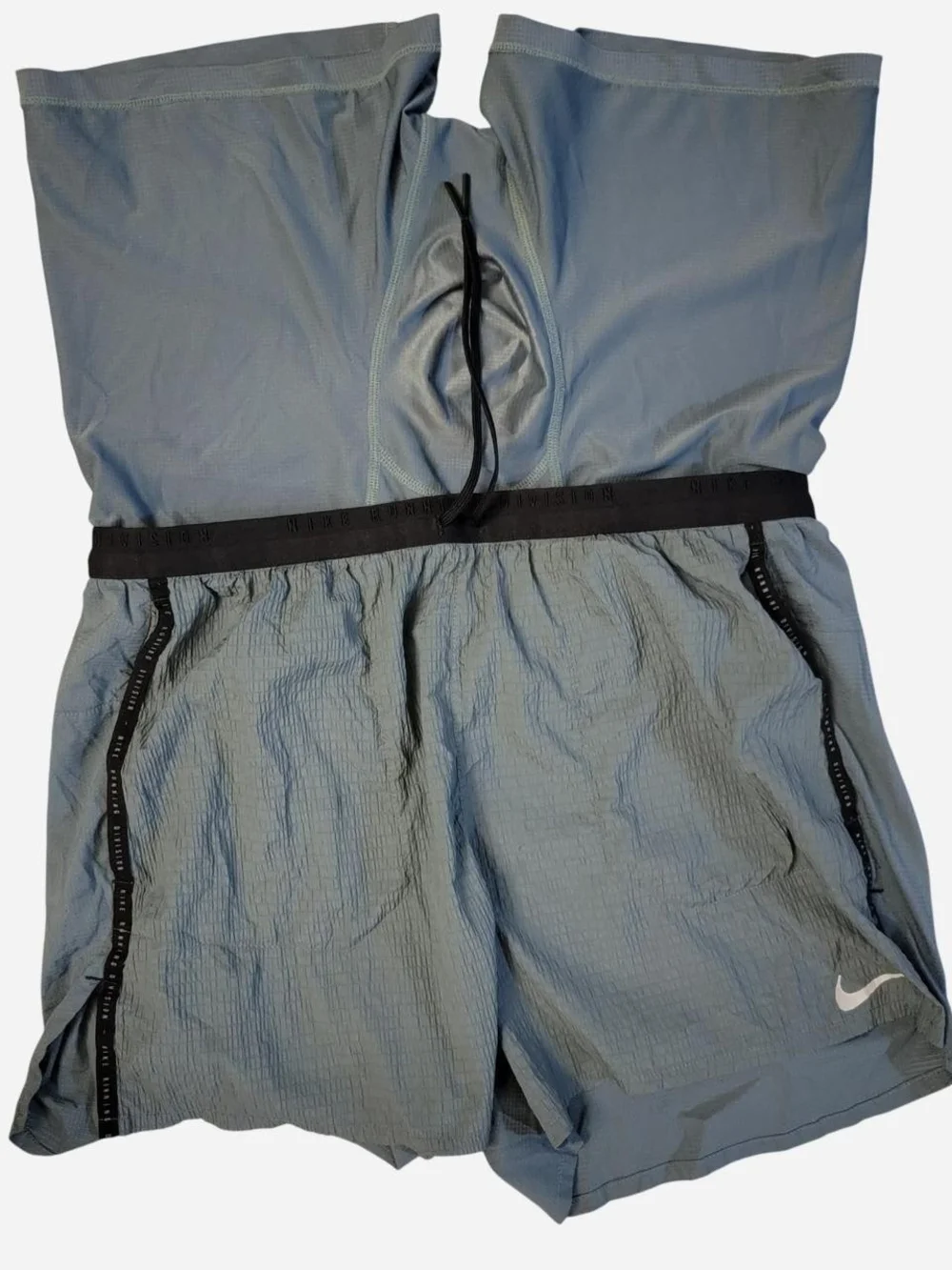 Nike Women's Gray Athletic Shorts with Drawstring